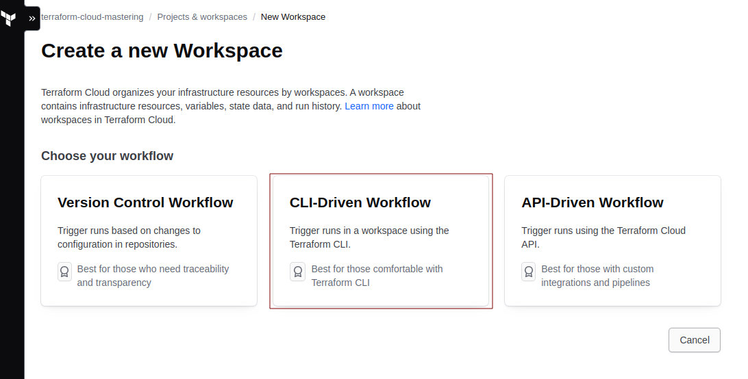 cli-driven-workspace